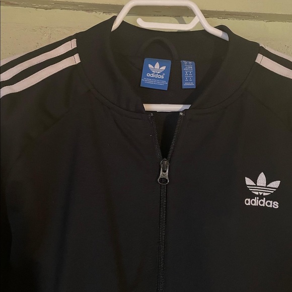 Black Adidas track jacket - Picture 2 of 3